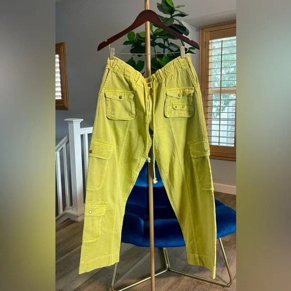 Free People Tahiti Cargo Pants Women’s Size M - Picture 4 of 9